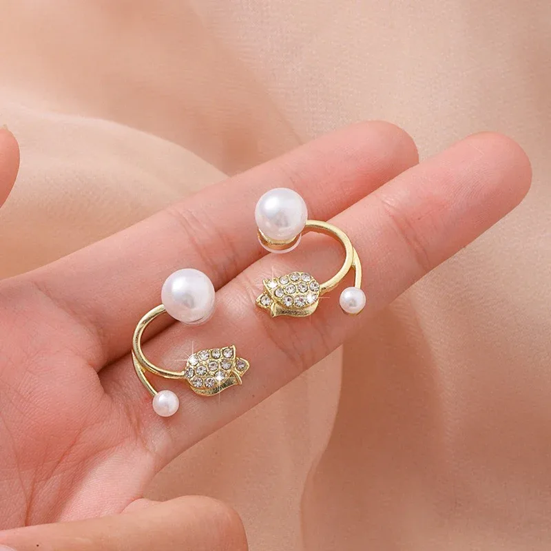 Unique Lotus Earrings