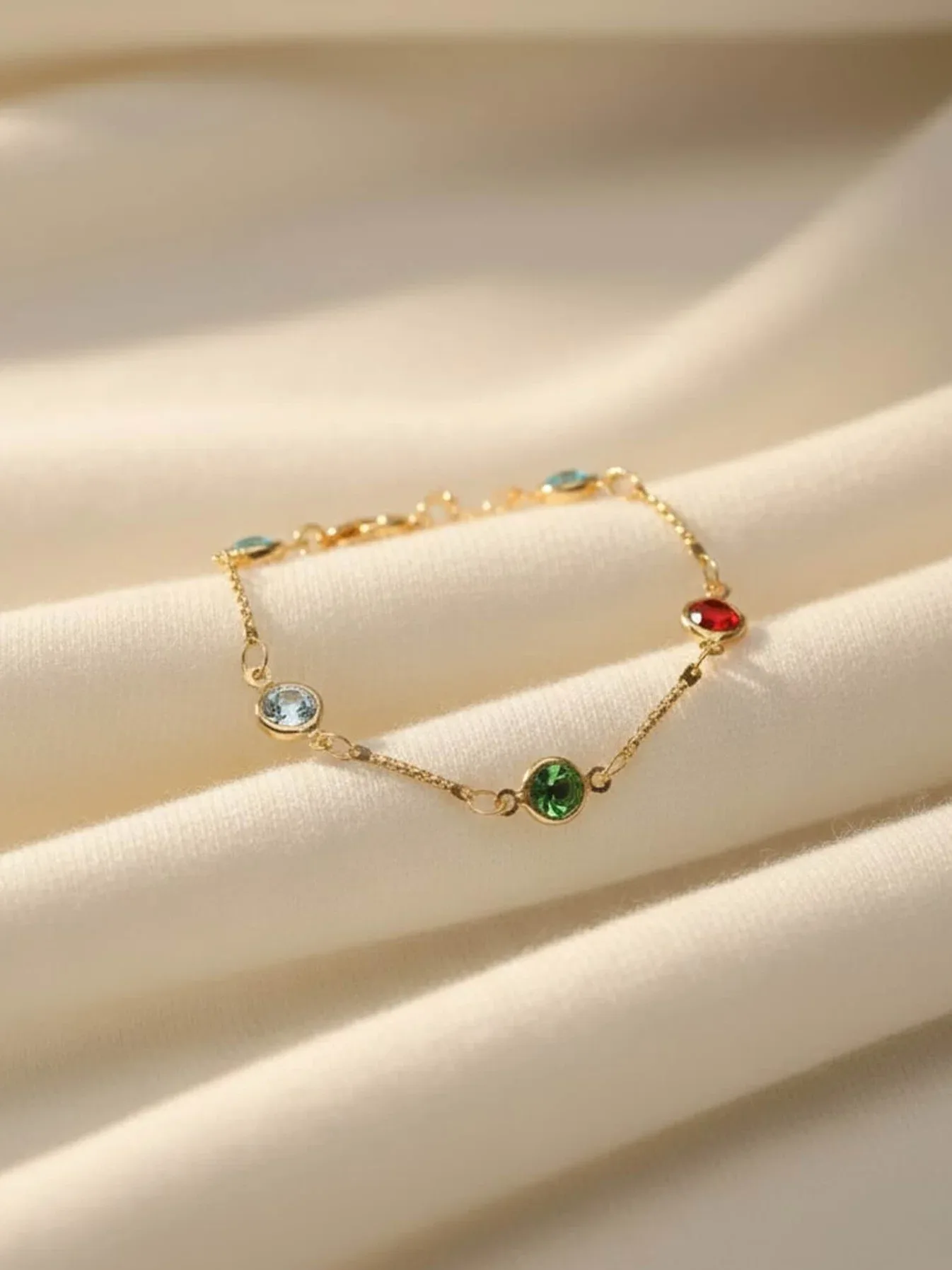 Colorful Diamond Bracelet