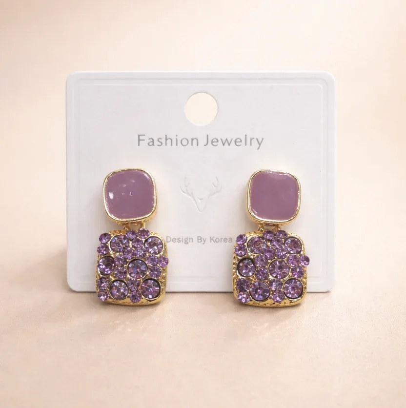 Trending Purpul Earrings
