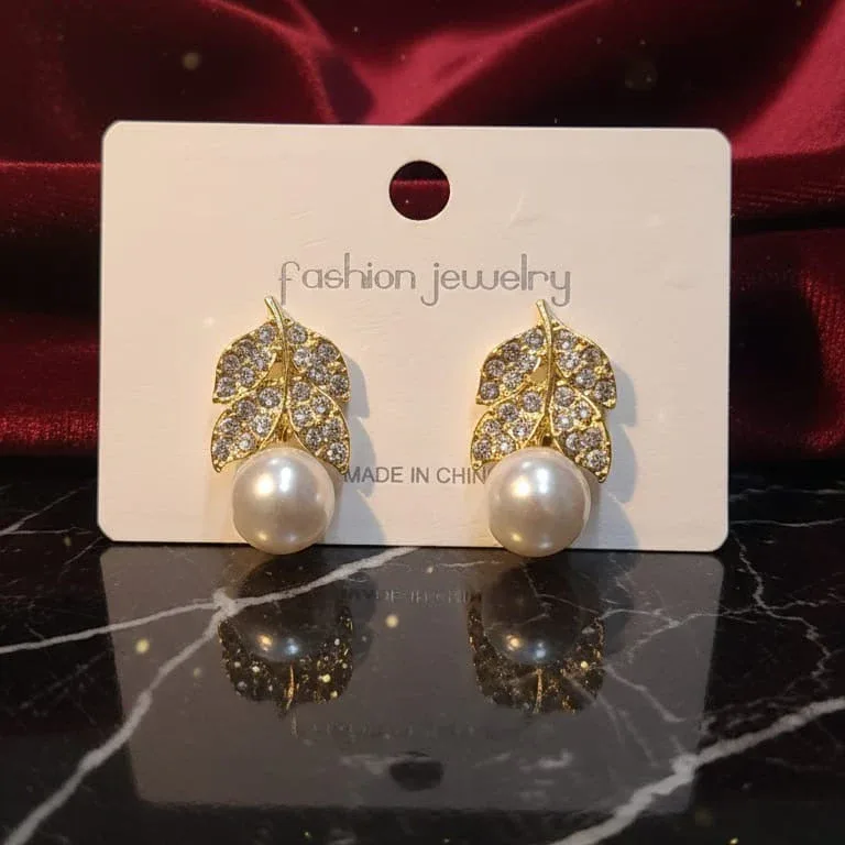 White Earrings