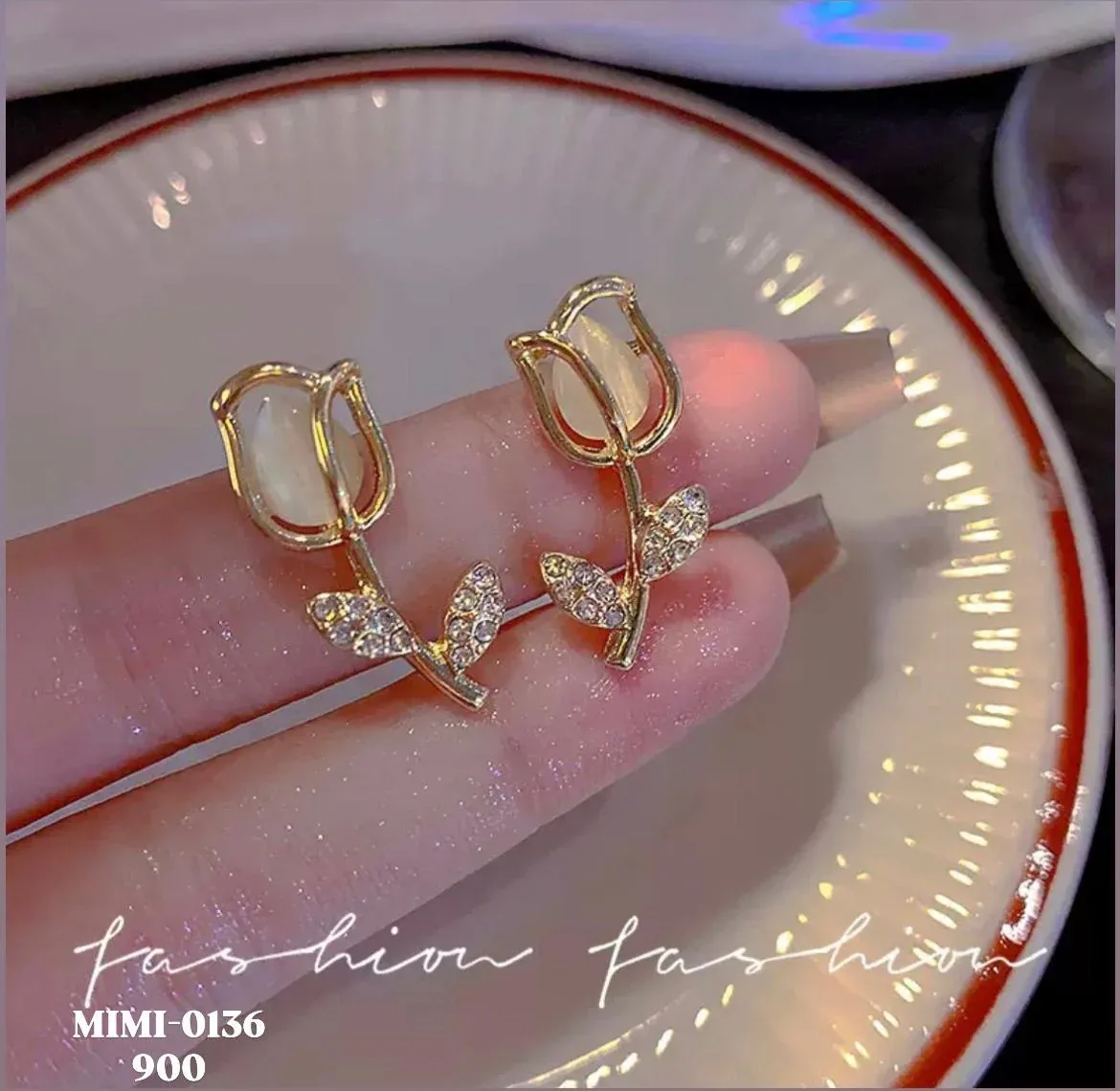 Lotus Earrings
